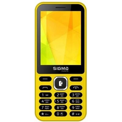 Мобільний телефон Sigma X-style 31 Power Yellow (4827798854761) від компанії shop-shap - фото 1