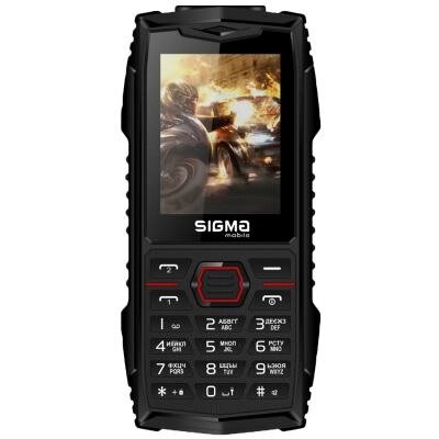 Мобільний телефон Sigma X-treme AZ68 Black Red . 1700 mAh (4827798374924) від компанії shop-shap - фото 1