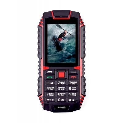 Мобільний телефон Sigma X-treme DT68 Black Red (4827798337721) від компанії shop-shap - фото 1