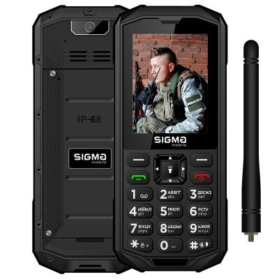 Мобільний телефон Sigma X-treme PA68 WAVE Black (4827798466612) від компанії shop-shap - фото 1