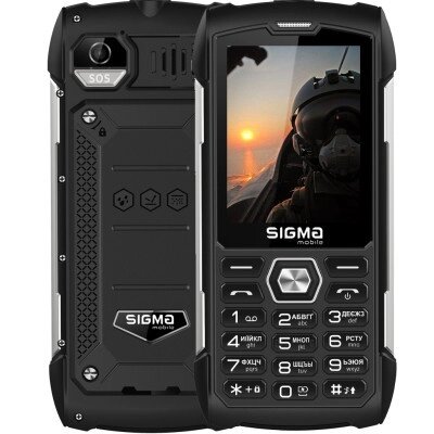 Мобільний телефон Sigma X-treme PK68 Black (4827798466711) 5000 mAh від компанії shop-shap - фото 1