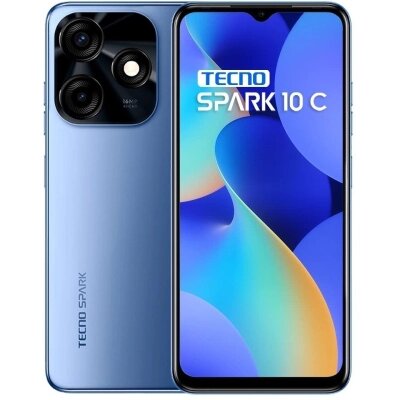 Мобільний телефон Tecno KI5k (Spark 10C 4/128Gb) Meta Blue (4895180798160) від компанії shop-shap - фото 1