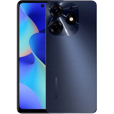 Мобільний телефон Tecno KI7 (Spark 10 Pro 8/256Gb) Starry Black (4895180796104) від компанії shop-shap - фото 1