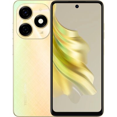 Мобільний телефон Tecno KJ5n (Spark 20 8/256Gb) Neon Gold (4894947013577) від компанії shop-shap - фото 1