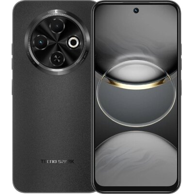 Мобільний телефон Tecno Spark 30C 4/128GB Orbit Black (4894947051746) від компанії shop-shap - фото 1