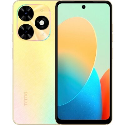 Мобільний телефон Tecno Spark Go 2024 3/64Gb Alpenglow Gold (4894947018077) від компанії shop-shap - фото 1