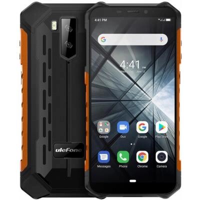 Мобільний телефон Ulefone Armor X5 3/32GB Black Orange (6937748733393) від компанії shop-shap - фото 1