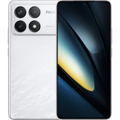 Мобільний телефон Xiaomi Poco F6 Pro 12/512GB White (1054223) від компанії shop-shap - фото 1