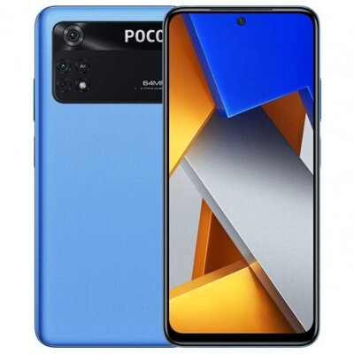 Мобільний телефон Xiaomi Poco M4 Pro 6/128GB Cool Blue від компанії shop-shap - фото 1