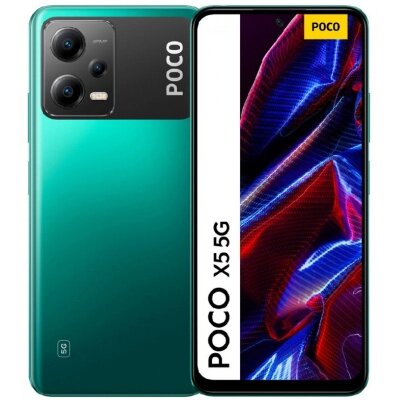 Мобільний телефон Xiaomi Poco X5 5G 6/128GB Green від компанії shop-shap - фото 1