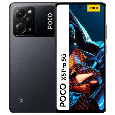 Мобільний телефон Xiaomi Poco X5 Pro 5G 6/128GB Black від компанії shop-shap - фото 1