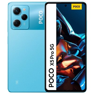 Мобільний телефон Xiaomi Poco X5 Pro 5G 6/128GB Blue від компанії shop-shap - фото 1