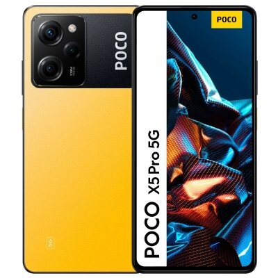 Мобільний телефон Xiaomi Poco X5 Pro 5G 6/128GB Yellow . 2.4 GHz . Infrared port від компанії shop-shap - фото 1