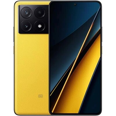 Мобільний телефон Xiaomi Poco X6 Pro 5G 12/512GB Yellow (1020842) від компанії shop-shap - фото 1