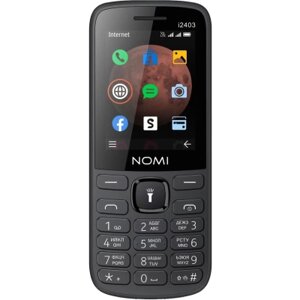 Мобільний телефон Nomi i2403 Black 1000 mAh