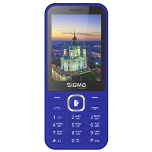 Мобільний телефон Sigma X-style 31 Power Type-C Blue (4827798855027) 3100 mAh