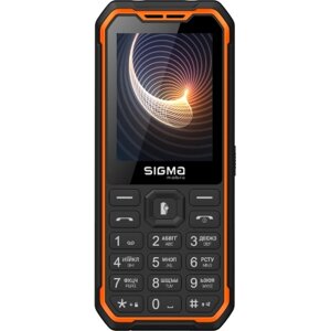 Мобільний телефон Sigma X-style 310 Force Type-C Black Orange (4827798855126)