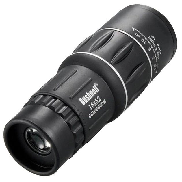 Монокуляр Bushnell 16x52 PowerView монокль, Бушнел, підзорна труба з чохлом від компанії shop-shap - фото 1