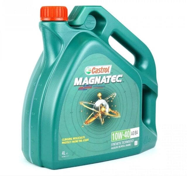 Моторне масло Castrol Magnatec 10W-40 A3/B4 4 л від компанії shop-shap - фото 1