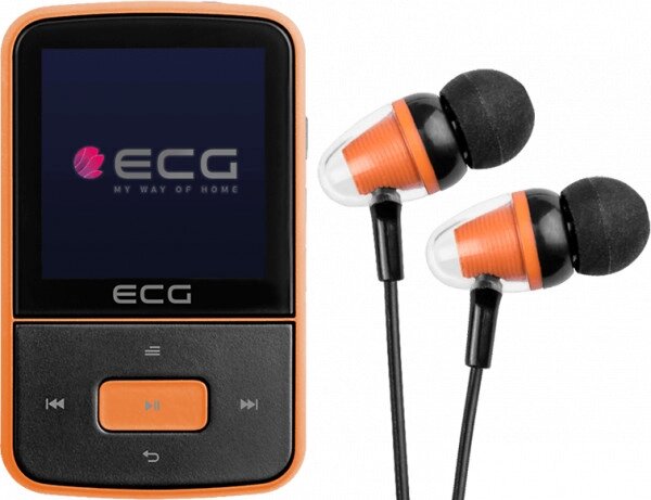 MP3 плеєр ECG PMP-30-8GB-Black чорний від компанії shop-shap - фото 1