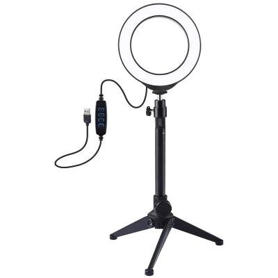 Набір блогера Puluz Ring USB LED lamp 4.7"+ table tripod (PKT3031) від компанії shop-shap - фото 1