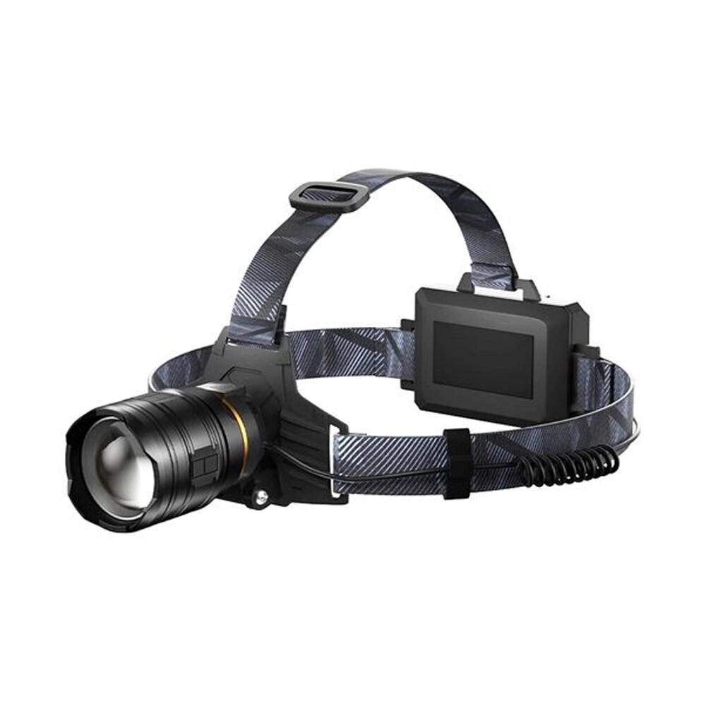 Налобний ліхтар BL-8075-2-GT100 zoom + microUSB + 2х18650 (4 режими) від компанії shop-shap - фото 1