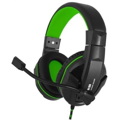 Навушники Gemix N20 Black-Green Gaming від компанії shop-shap - фото 1