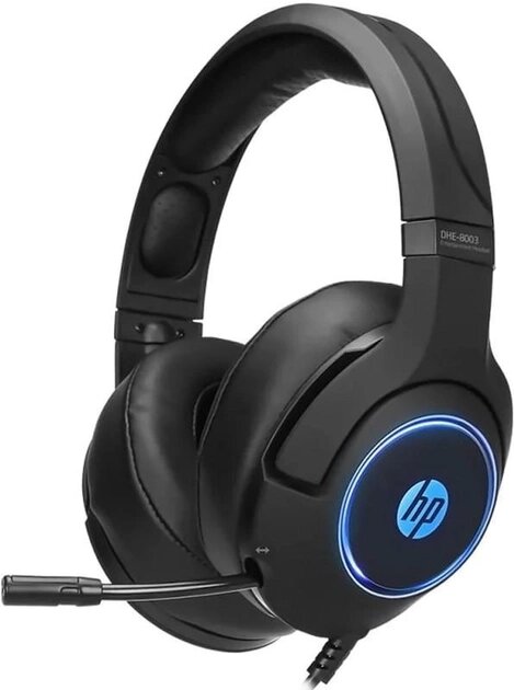 Навушники HP DHE-8003 Gaming 7.1 Sound RGB USB Black від компанії shop-shap - фото 1