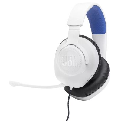 Навушники JBL Quantum 100P for PS White (JBLQ100PWHTBLU) від компанії shop-shap - фото 1