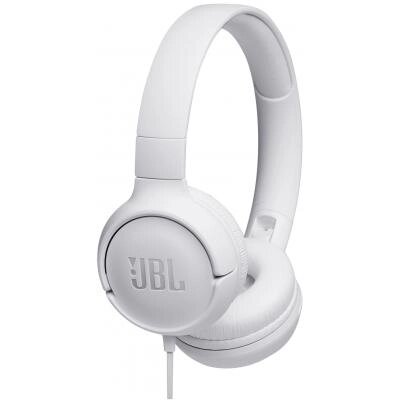 Навушники JBL T500 White (JBLT500WHT) від компанії shop-shap - фото 1