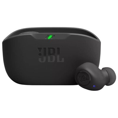 Навушники JBL Wave Buds TWS Black (JBLWBUDSBLK) від компанії shop-shap - фото 1