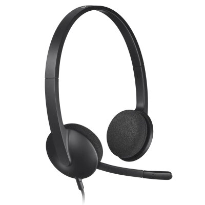 Навушники Logitech H340 USB HEADSET (981-000475) від компанії shop-shap - фото 1