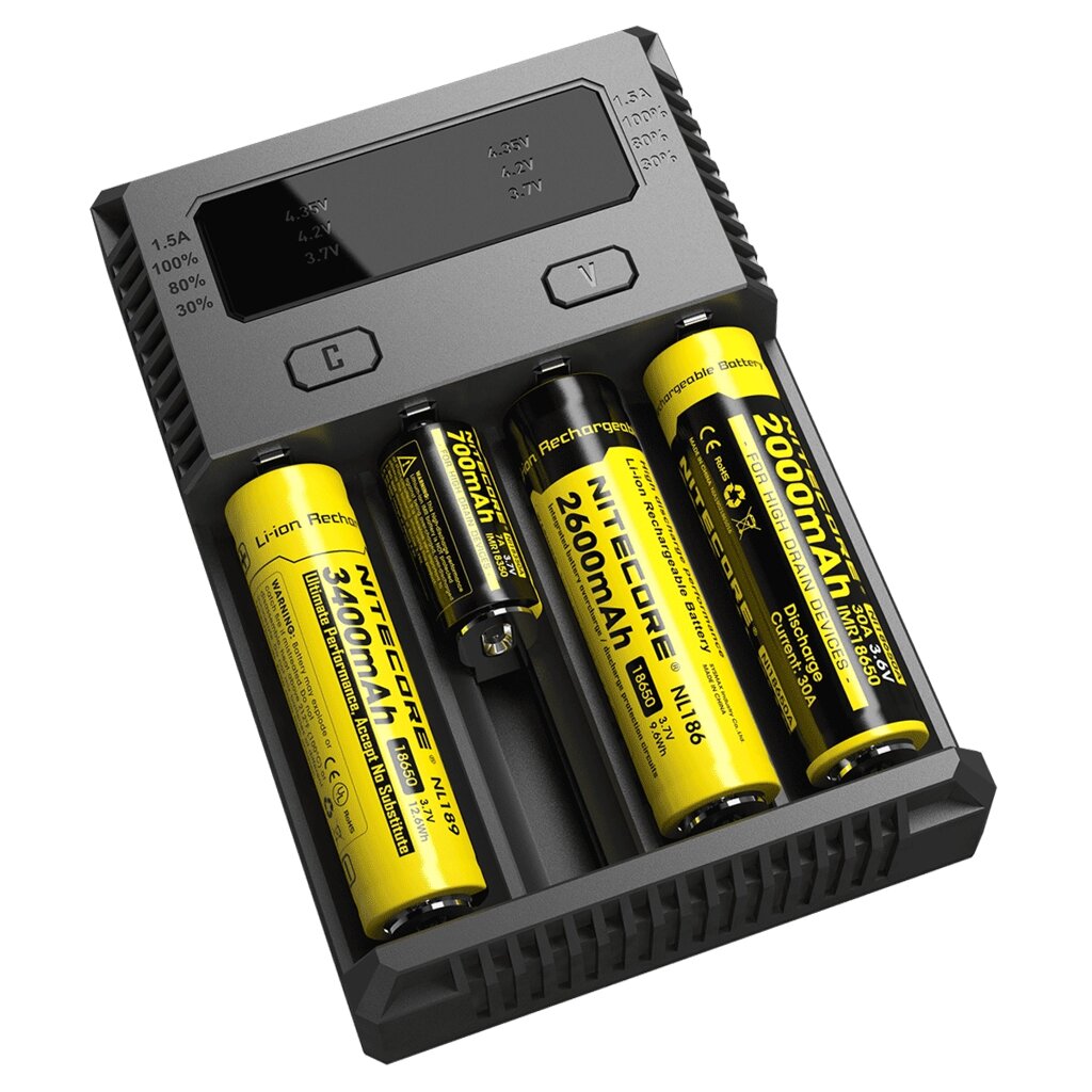 Нове універсальне зарядне Nitecore Intellicharger NEW i4 від компанії shop-shap - фото 1