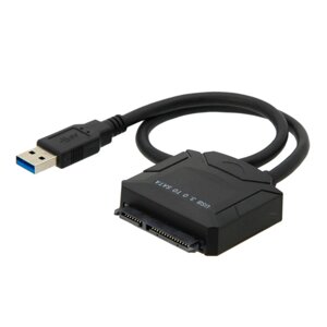 Перехідник USB 3.0 - SATA 2.5/3.5 для жорсткого диска HDD SSD до 5Гбіт / с з БП