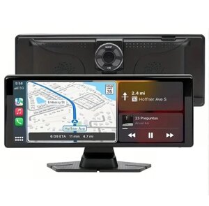 Автомобільний мультимедіа монітор T28H 10.26'' (1 камера) Auto CarPlay Bluetooth FM