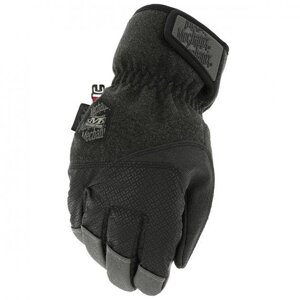 Зимові тактичні рукавички Mechanix Coldwork WindShell Чорний із сірим S