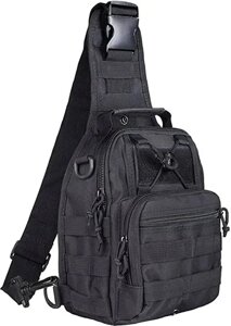 Тактична Чоловіча сумка через плече M02B 6л. Барсетка Міська Військова Сумка