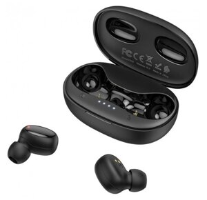 Бездротова Bluetooth стерео гарнітура BT Hoco ES35 TWS V5.0 сенсорні Black