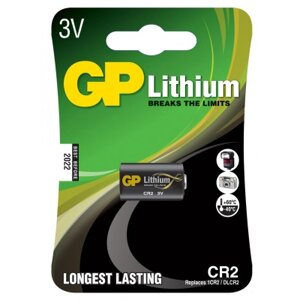 Батарейка Gp CR2 Lithium FOTO 3.0V (CR2-U1 / 4891199006999) в Київській області от компании shop-shap