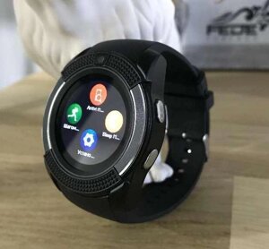 Розумний годинник Smart Watch V8 чорні Оригінал