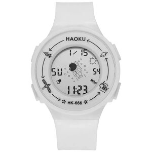Жіночий наручний годинник Haoku (Білий)