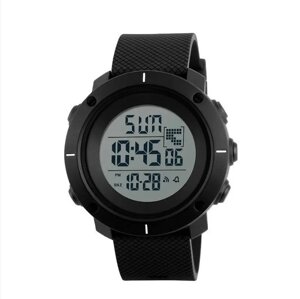 Чоловічий спортивний годинник Skmei 1213 dekker чорні