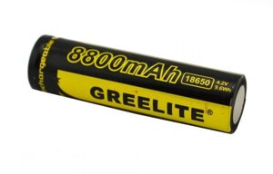 Акумулятор Li-ion 18650 Greelite 8800 mAh 4.2V Жовтий