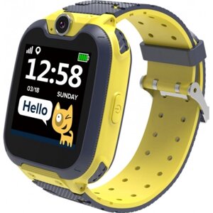 Смарт-годинник Canyon CNE-KW31YB Kids smartwatch Tony, Yellow-Grey (CNE-KW31YB) в Київській області от компании shop-shap