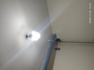 Лампочка складана світлодіодна 4 лопаті E27 KK-202 Mini fan blade bulb