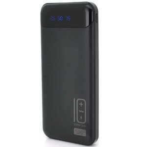 Портативний зовнішній акумулятор Power Bank Powerway TX10 10000mAh (Чорний)