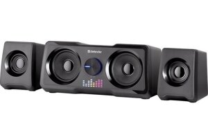 Акустична система Defender Soundwall (2.1) 16W (живлення від USB) Чорна