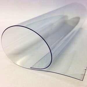 М'яке скло Прозора силіконова скатертина на стіл Soft Glass Захист для меблів 1.0х1.9м
