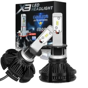 Автомобільні Led-лампи X3-H1 HeadLight (2 шт.)