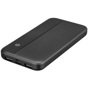 Зовнішній акумулятор Power Bank S-Link 10000mAh Зарядний пристрій Чорний